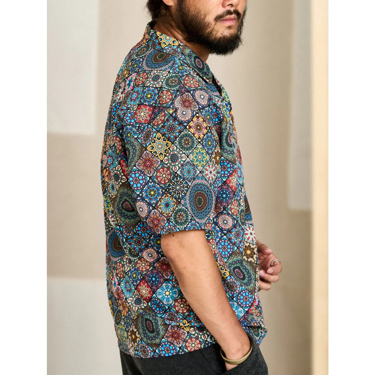HAWAII ALOHA 「夏の万華鏡」総柄アロハシャツ - Image 6