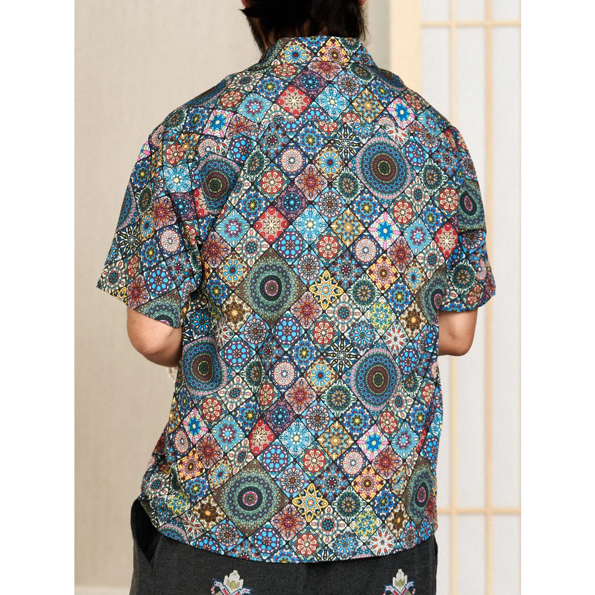 HAWAII ALOHA 「夏の万華鏡」総柄アロハシャツ - Image 7
