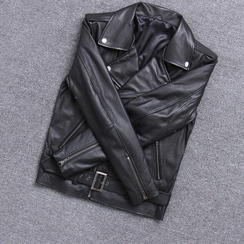 本革　ライダースジャケット - Image 5